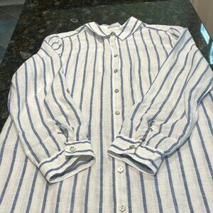 Chico’s No Iron Linen long Shirt